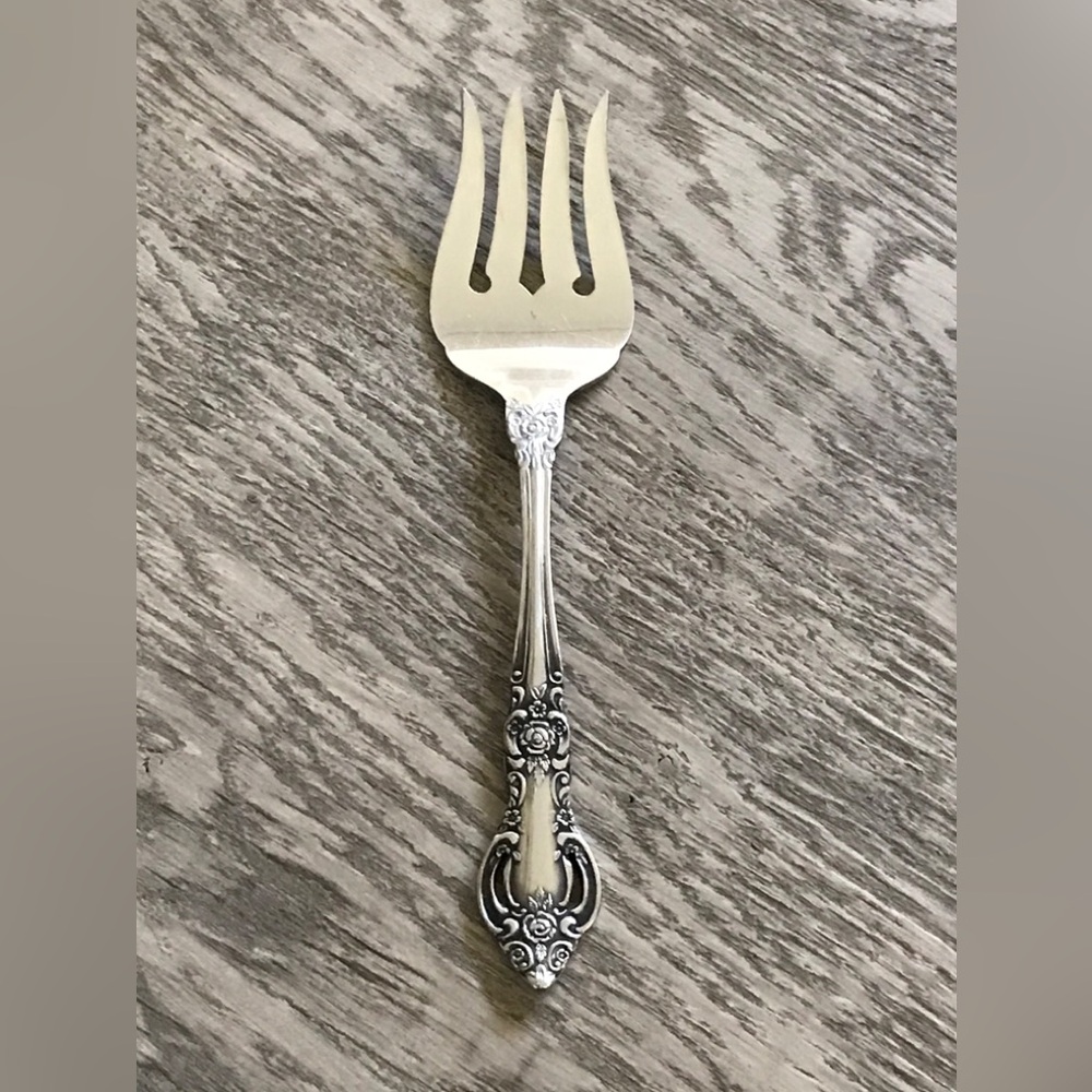 Vintage Northland Stainless Japan Baton Rouge Cold Meat Serving Fork 8.5 inches